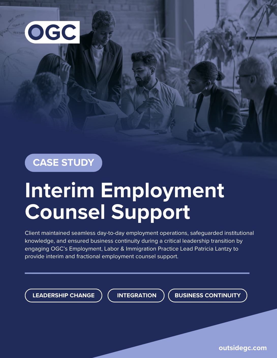OGC Tools & Guides Interim Employment Counsel Support
